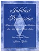 Jubilant Procession Organ sheet music cover